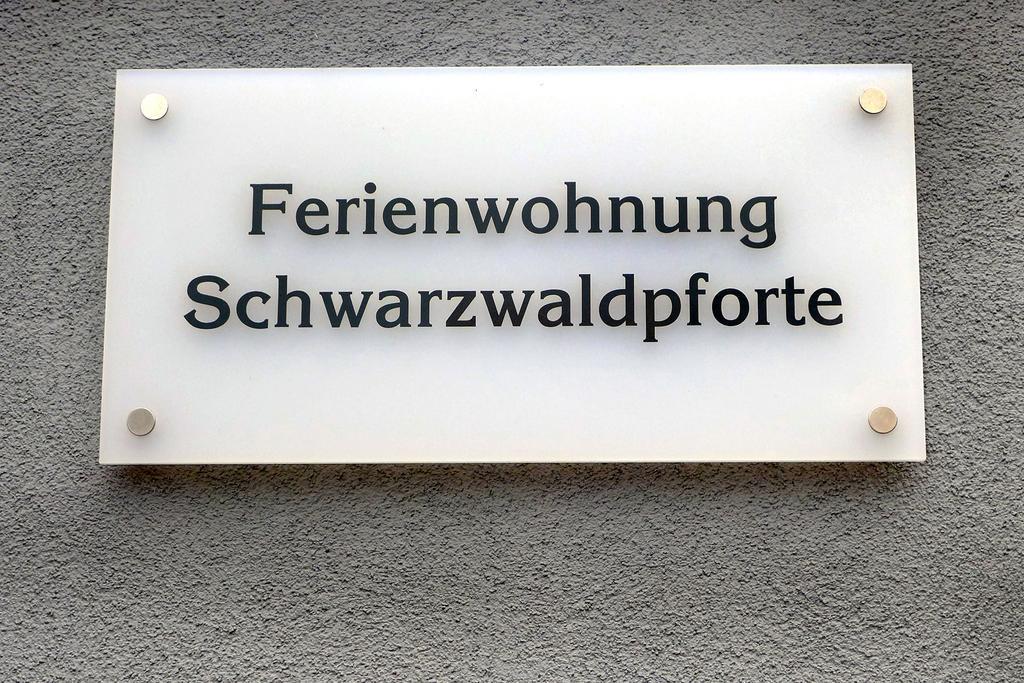 Ferienwohnungen Schwarzwaldpforte Engelsbrand Экстерьер фото